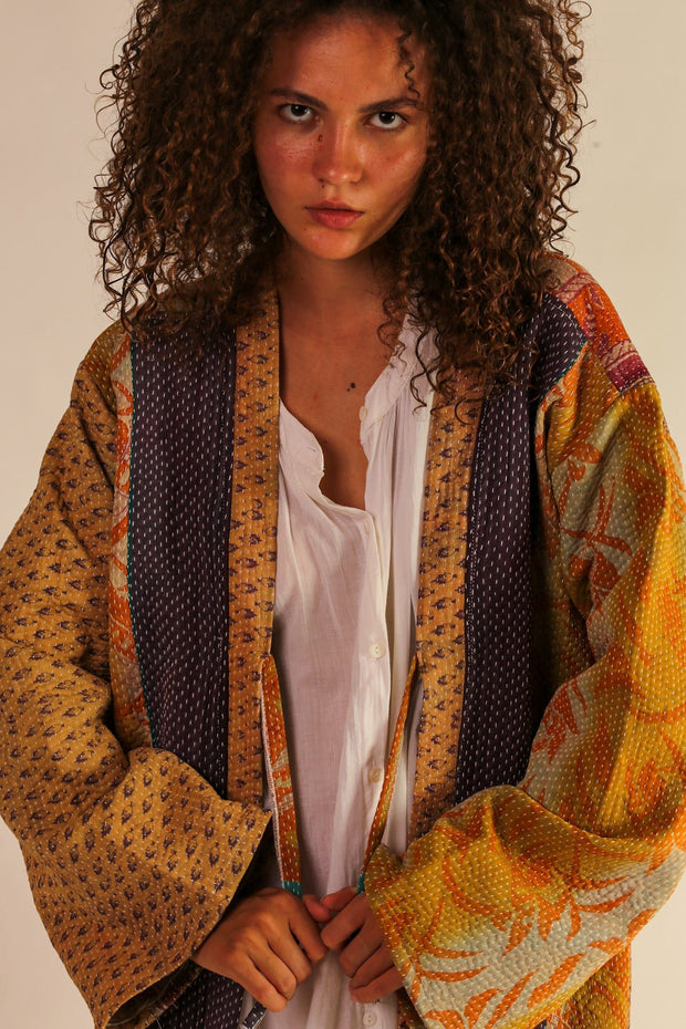 KIMONO JACKET KOLINDA - sustainably made MOMO NEW YORK sustainable clothing, slow fashion