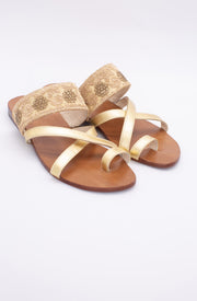 LEATHER STRAP SANDALS KARINA - sustainably made MOMO NEW YORK sustainable clothing, mules slow fashion