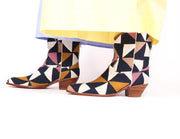 MOSAIC BOOTIES X FREE PEOPLE - sustainably made MOMO NEW YORK sustainable clothing, slow fashion