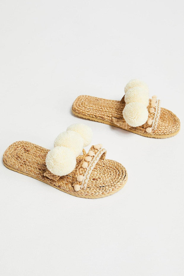 Pom Pom Aruba Perfect Summer Sandal - sustainably made MOMO NEW YORK sustainable clothing, preorder slow fashion