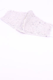 SEQUIN SHIMMER FACE MASK X FREE PEOPLE - sustainably made MOMO NEW YORK sustainable clothing, offerfm slow fashion