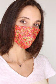 SILK FACE MASK KARU - sustainably made MOMO NEW YORK sustainable clothing, slow fashion