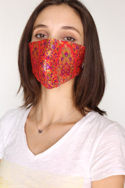 SILK FACE MASK KARU - sustainably made MOMO NEW YORK sustainable clothing, slow fashion