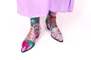 SUNNY DAYS ANKLE BOOTS X FREE PEOPLE (PURPLE) - sustainably made MOMO NEW YORK sustainable clothing, slow fashion