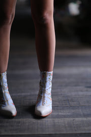 UPPER ZIPPER BOOTS CESSA - sustainably made MOMO NEW YORK sustainable clothing, boots slow fashion